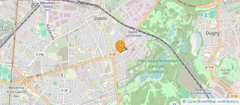 localisation de l'entreprise NOOR ETERNEL CHARITY à STAINS