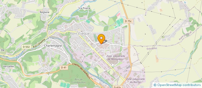 localisation de l'entreprise NOOR IMMO  PONT-EVEQUE