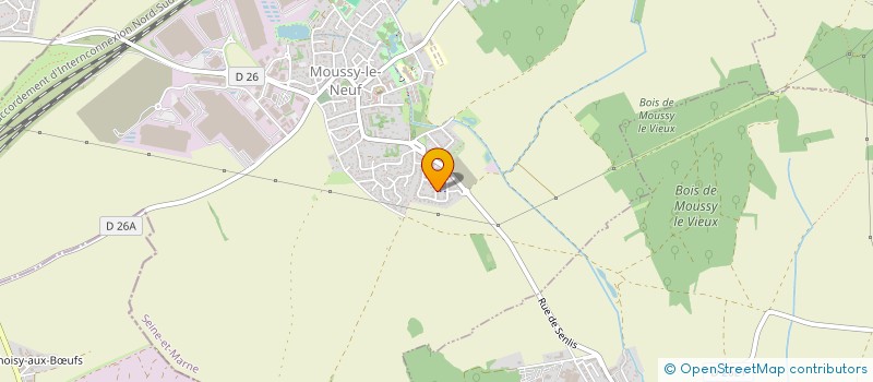 localisation de l'entreprise NOOR IMMOBILIER  MOUSSY-LE-NEUF