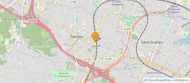 localisation de l'entreprise NOOR INTERNATIONAL à SANNOIS