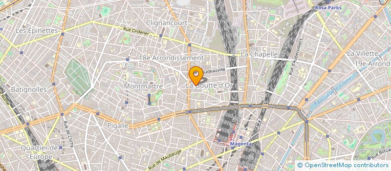 localisation de l'entreprise NOOR TEXTILE  PARIS