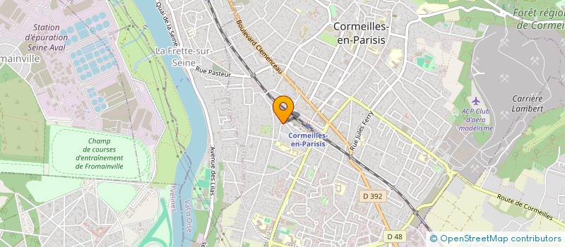 localisation de l'entreprise NOOR TRANSPORTS à CORMEILLES-EN-PARISIS