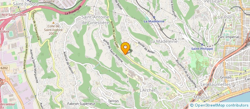 localisation de l'entreprise NOORDSTER à NICE