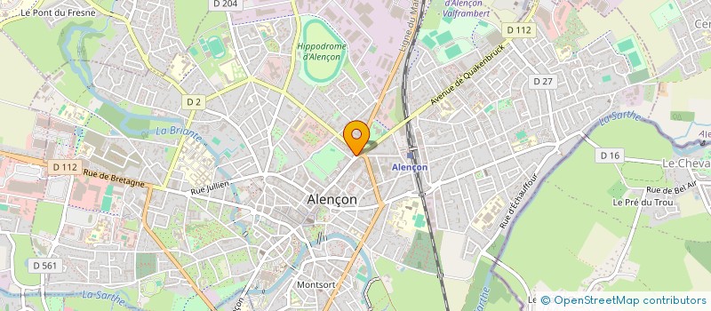 localisation de l'entreprise NOORI à ALENCON