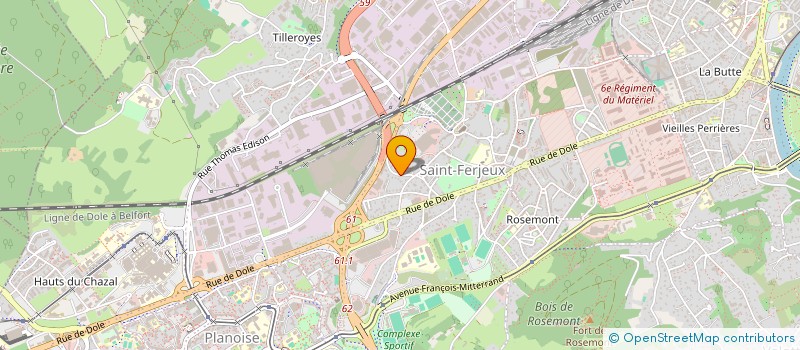 localisation de l'entreprise NOORSTONE  BESANCON