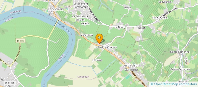 localisation de l'entreprise NOOS  BAZET