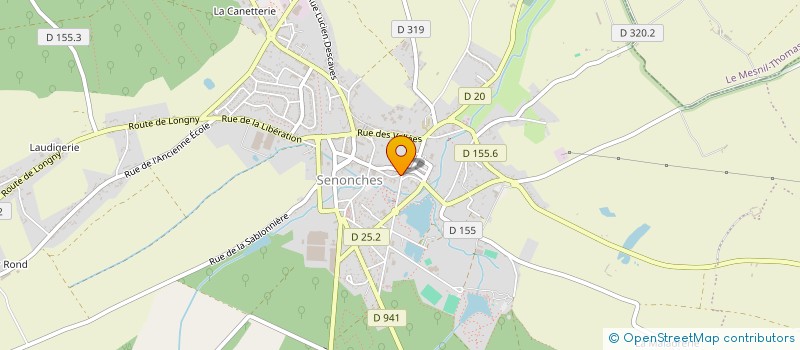 localisation de l'entreprise NOOSPHERE STUDIO à SENONCHES