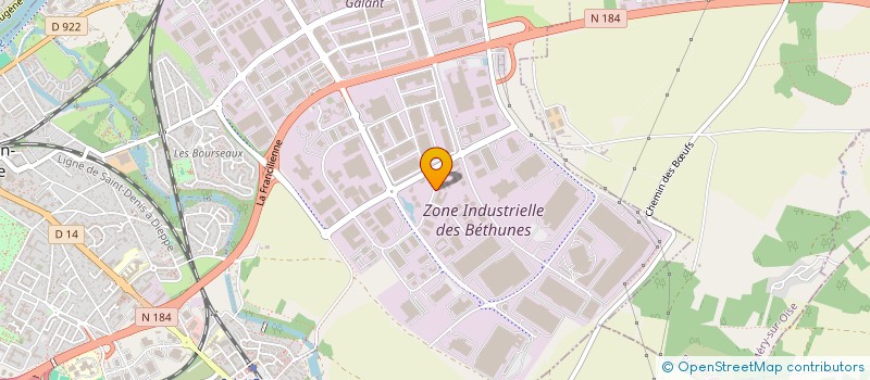 localisation de l'entreprise NOOTEK CONSULTING à SAINT-OUEN-L'AUMONE