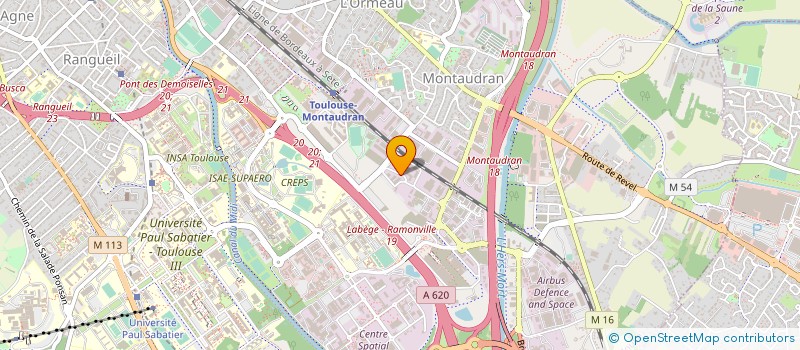localisation de l'entreprise NOOUS FINANCE à TOULOUSE