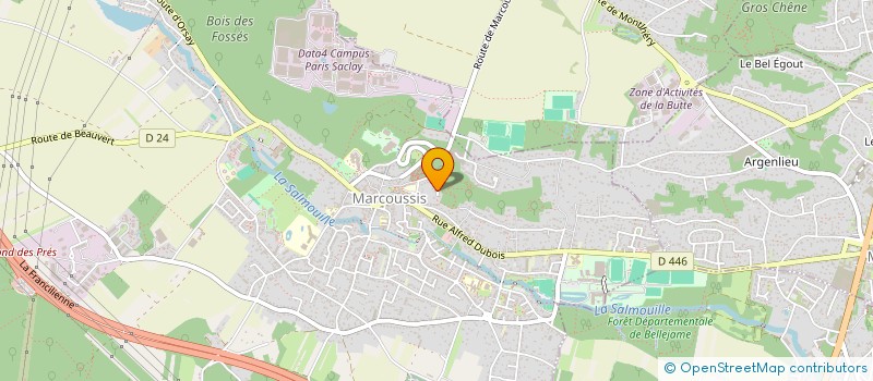 localisation de l'entreprise NOOVIA, VERS LE CHEMIN DU BIEN-ETRE  MARCOUSSIS