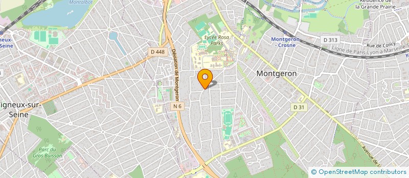 localisation de l'entreprise NOPA à MONTGERON