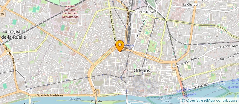 localisation de l'entreprise NOPABEN à ORLEANS