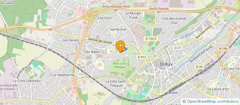 localisation de l'entreprise NOPAL LIFE à DREUX