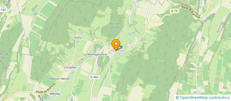 localisation de l'entreprise NOPALE CO  OZENAY