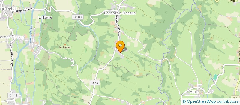 localisation de l'entreprise NOPALLI  BARBAZAN-DESSUS