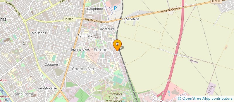 localisation de l'entreprise NOPALOFI à REIMS