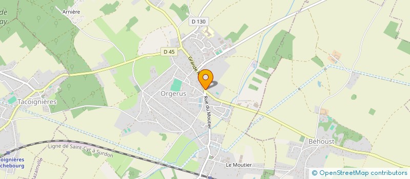 localisation de l'entreprise NOPAP  ORGERUS