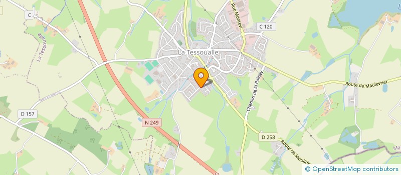 localisation de l'entreprise NOPE  LA TESSOUALLE