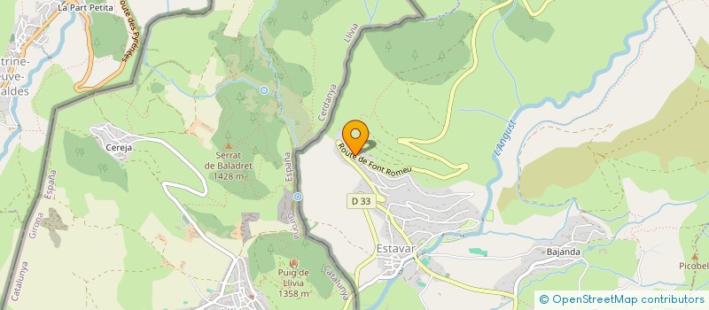 localisation de l'entreprise NOPE  ESTAVAR