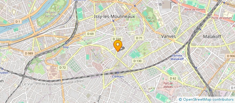 localisation de l'entreprise NOPE FORGE à ISSY-LES-MOULINEAUX