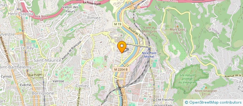 localisation de l'entreprise NOPE MEDIAS à NICE