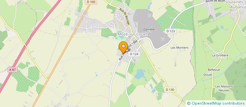 localisation de l'entreprise NOPIA  MOZE-SUR-LOUET