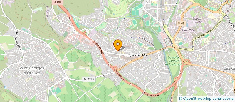 localisation de l'entreprise NOPIBOTIC  JUVIGNAC