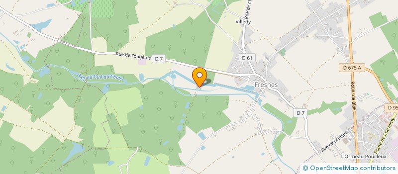 localisation de l'entreprise NOPLEIX  FRESNES