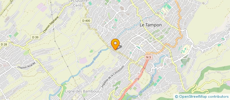 localisation de l'entreprise NOPOMAX  LE TAMPON