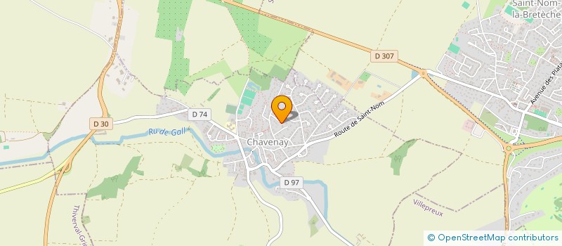 localisation de l'entreprise NOPROBLEM INFORMATIQUE  CHAVENAY