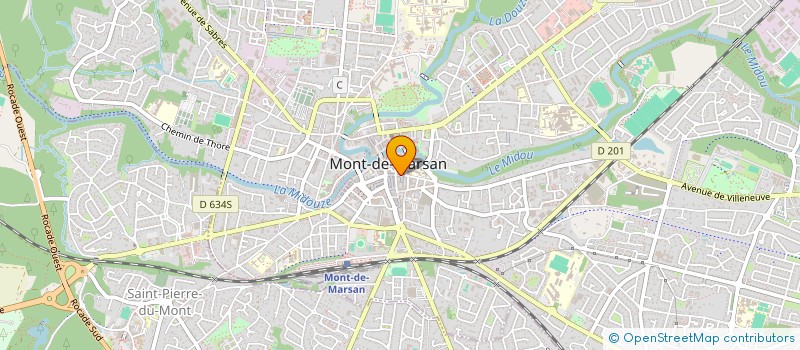 localisation de l'entreprise NOPROD  MONT-DE-MARSAN