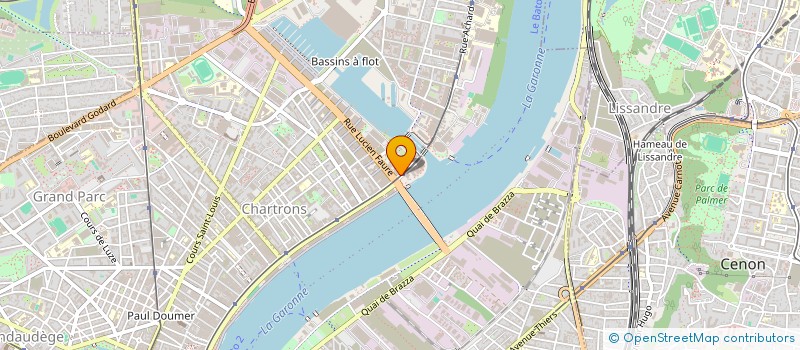 localisation de l'entreprise NOPROD  BORDEAUX