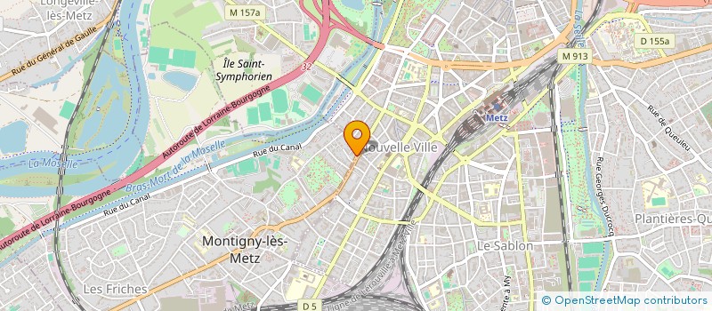 localisation de l'entreprise NOPROUCHTIKOV à MONTIGNY-LES-METZ