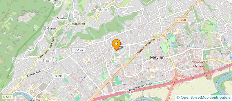 localisation de l'entreprise NOPY  MEYLAN