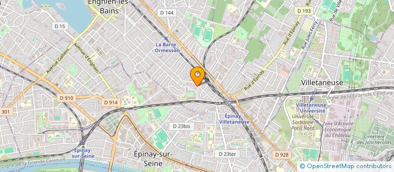 localisation de l'entreprise NOR CONSULTING  DEUIL-LA-BARRE