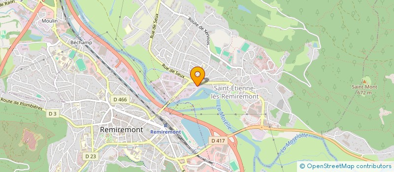 localisation de l'entreprise NOR FIBRE LOGISTICS  SAINT-NABORD