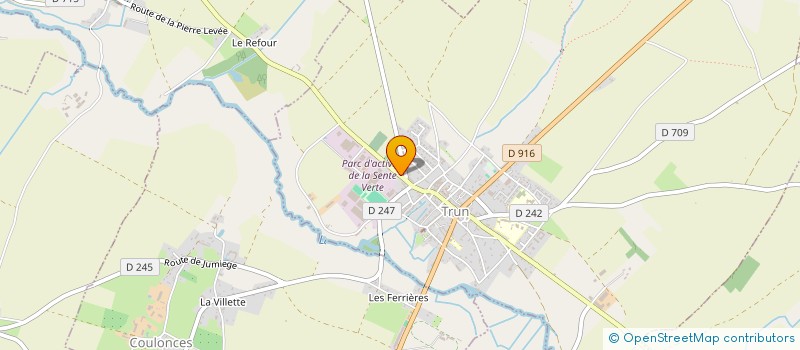 localisation de l'entreprise NOR-MECA-MOUL à TRUN