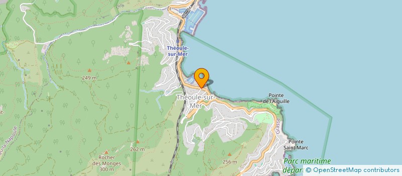 localisation de l'entreprise NOR TECH ELEC  THEOULE-SUR-MER