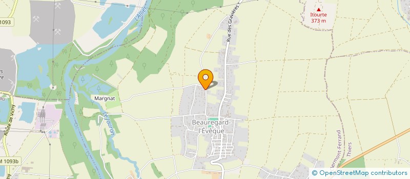 localisation de l'entreprise NORA  BEAUREGARD-L'EVEQUE