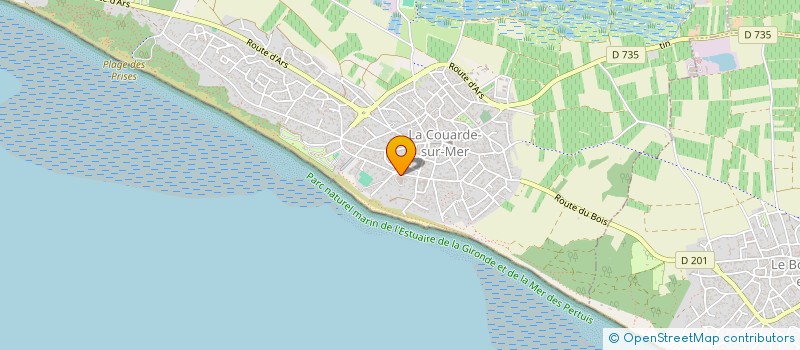 localisation de l'entreprise NORA  LA COUARDE-SUR-MER