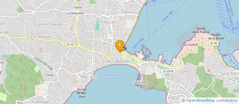 localisation de l'entreprise NORA  LA SEYNE-SUR-MER