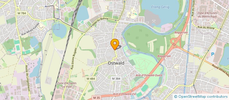 localisation de l'entreprise NORA HAIRSTYLE  OSTWALD