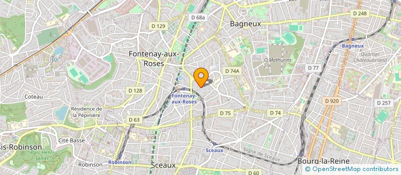 localisation de l'entreprise NORA ONE à FONTENAY-AUX-ROSES