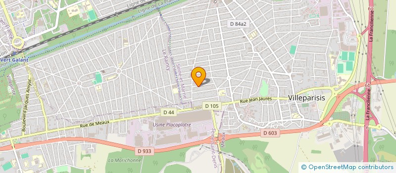 localisation de l'entreprise NORA & SONIA  VILLEPARISIS