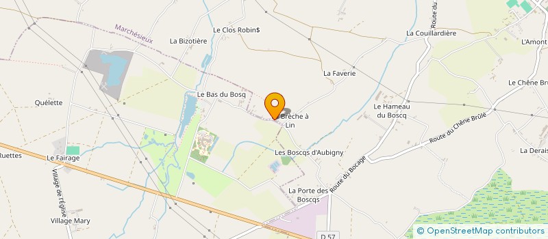 localisation de l'entreprise NORABRI  MARCHESIEUX