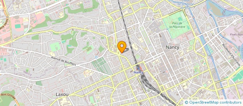 localisation de l'entreprise NORAC  NANCY