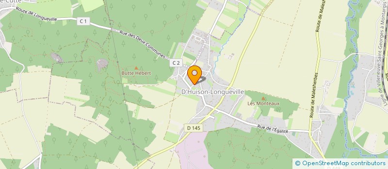 localisation de l'entreprise NORADRILL à D'HUISON-LONGUEVILLE