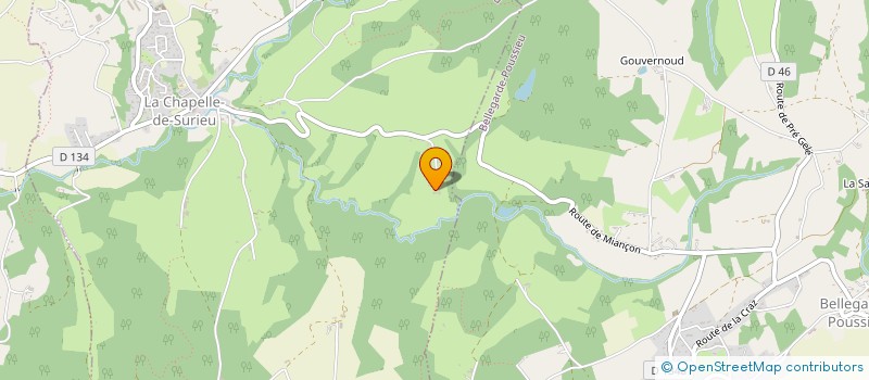 localisation de l'entreprise NORAG  LA CHAPELLE-DE-SURIEU