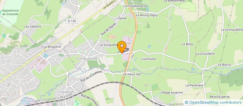 localisation de l'entreprise NORAIS SERVICES à LONGUEVILLE