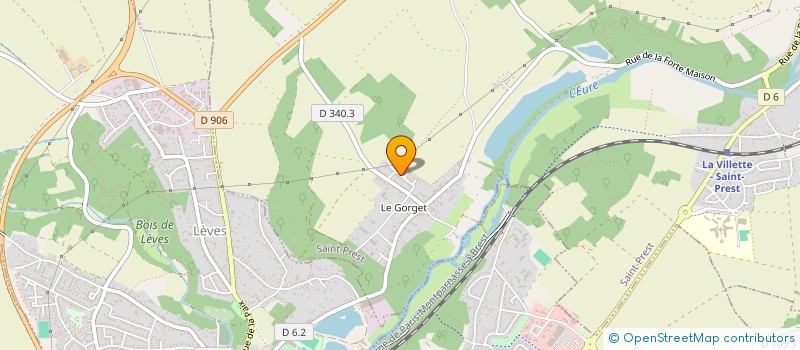 localisation de l'entreprise NORALY-IMMO à SAINT-PREST